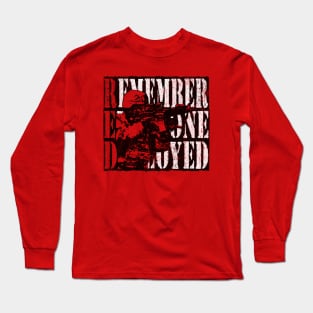 Red Friday - Remember Everyone Deployed Long Sleeve T-Shirt